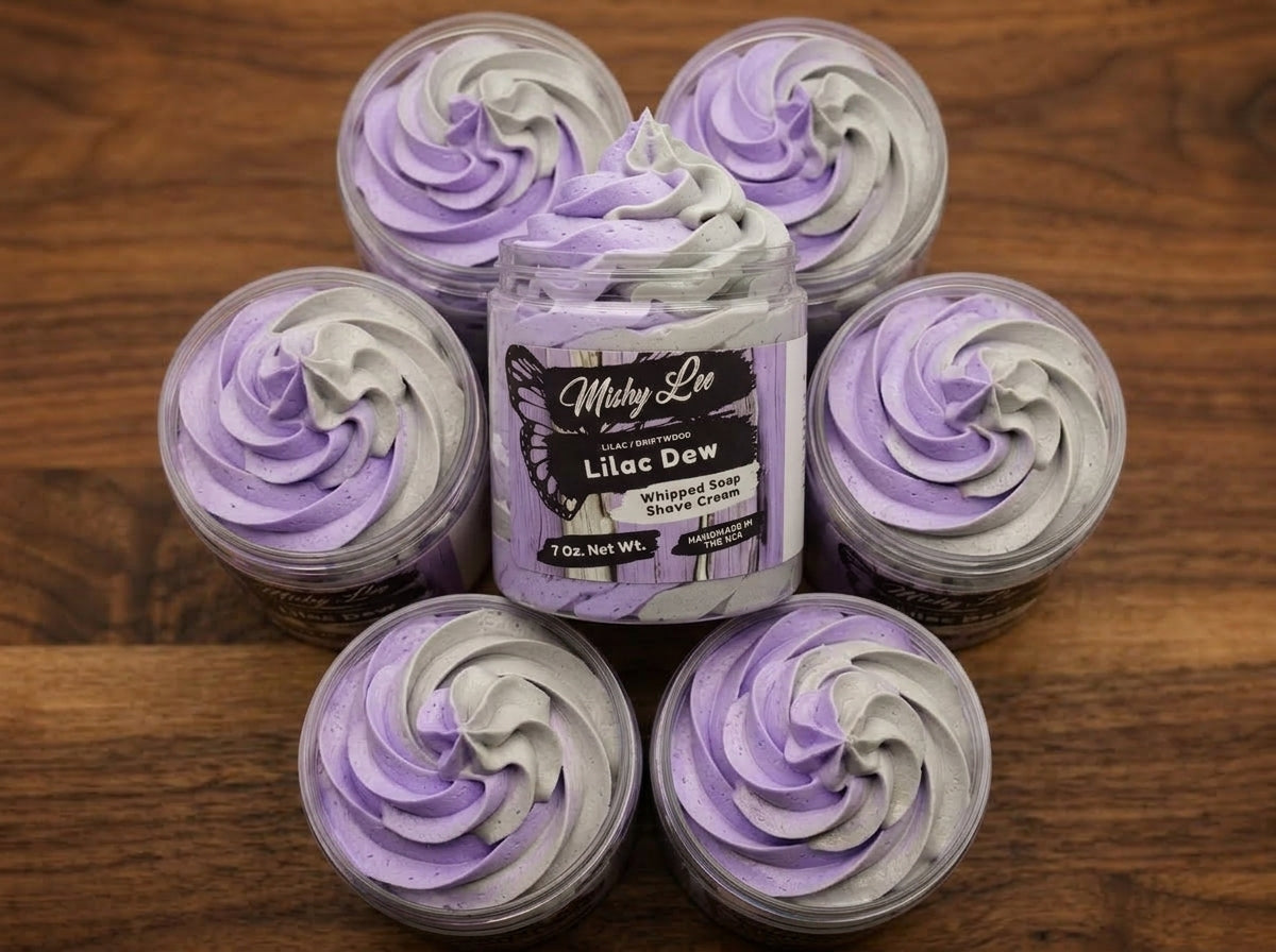 Lilac Dew Whipped Soap and Shave Cream