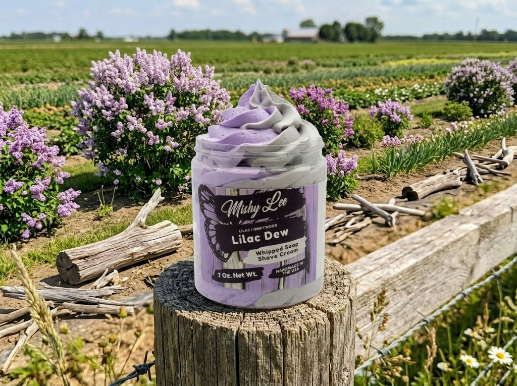 Lilac Dew Whipped Soap and Shave Cream