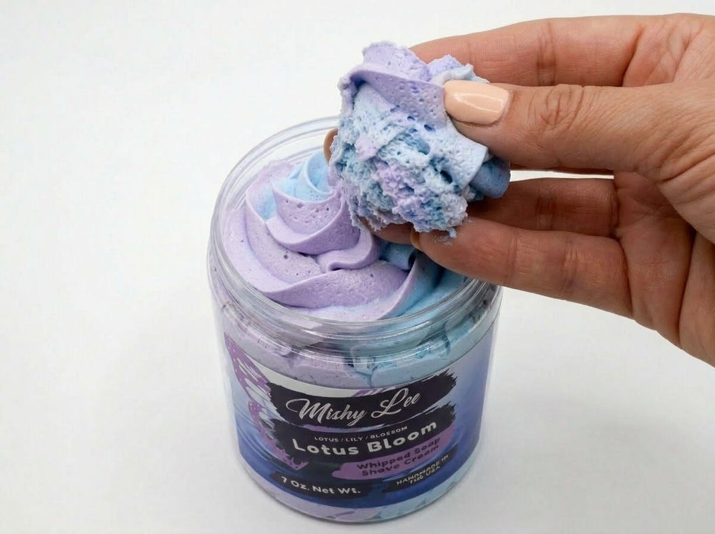 Lotus Bloom Whipped Soap and Shave Cream