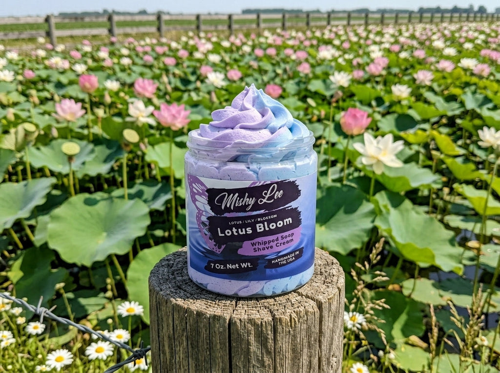 Lotus Bloom Whipped Soap and Shave Cream