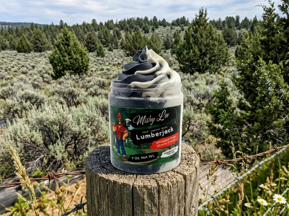 Lumberjack Men's Whipped Soap and Shave Cream