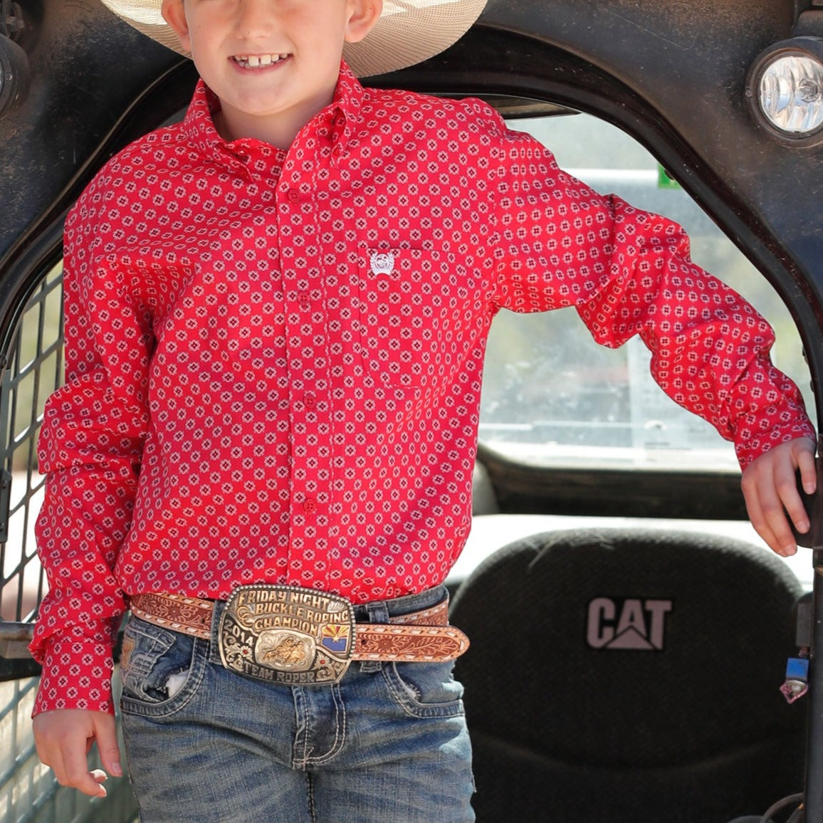 Red Printed | Cinch Boys