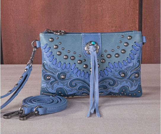 Tassel Western Clutch & Crossbody Bag - Several Colors