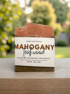 Handcrafted Tallow Soap - Mahogany Teakwood | Warm Woodsy Scent