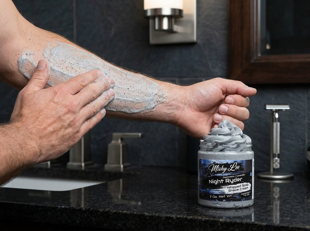Night Ryder Men's Whipped Soap and Shave Cream