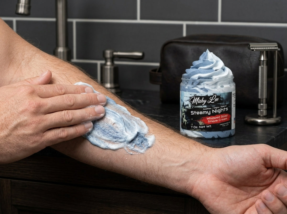 Steamy Nights Men's Whipped Soap and Shave Cream