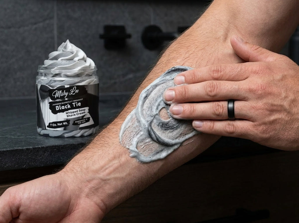 Black Tie Men's Whipped Soap and Shave Cream
