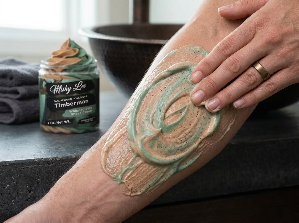Timberman Men's Whipped Soap and Shave Cream