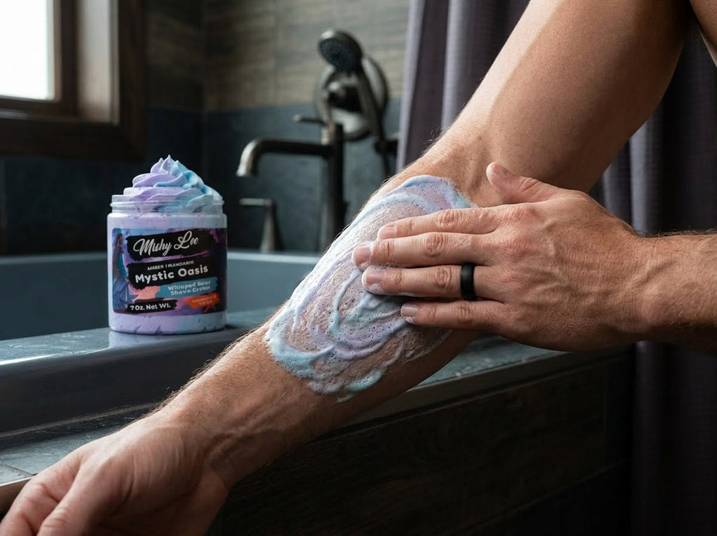 Mystic Oasis Men's Whipped Soap and Shave Cream