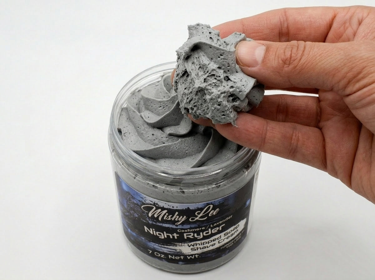 Night Ryder Men's Whipped Soap and Shave Cream
