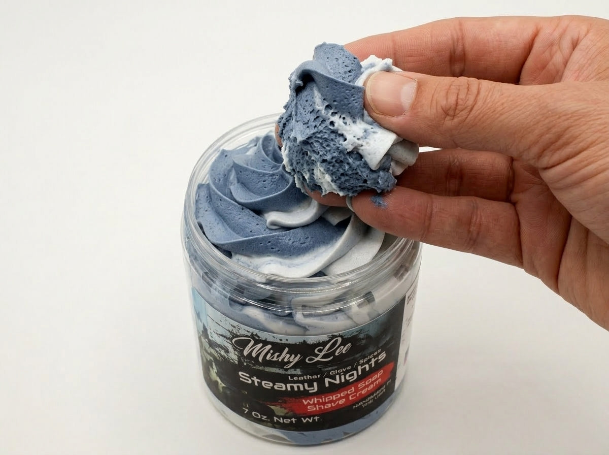 Steamy Nights Men's Whipped Soap and Shave Cream