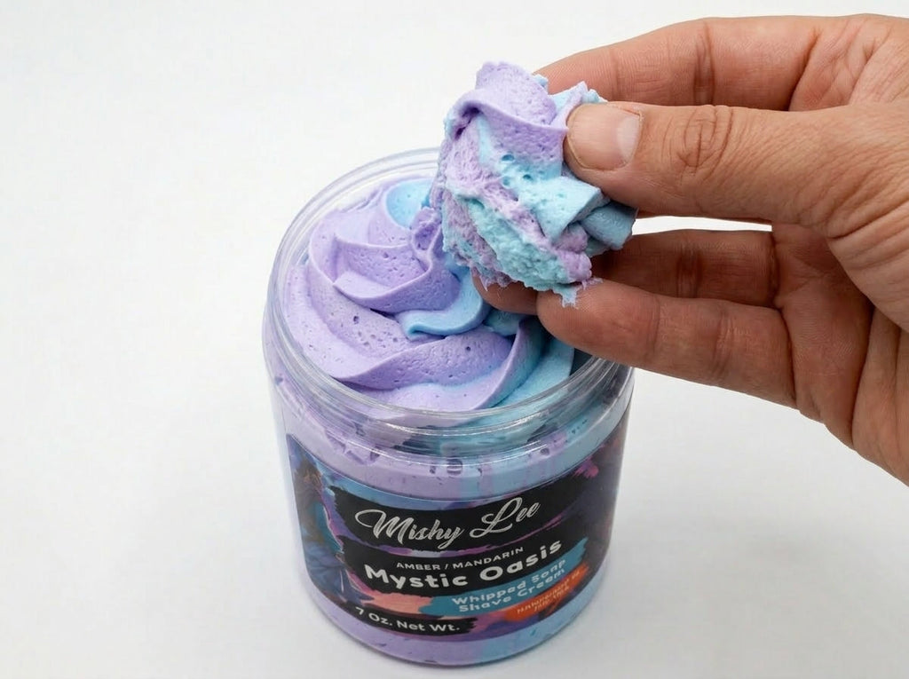 Mystic Oasis Men's Whipped Soap and Shave Cream