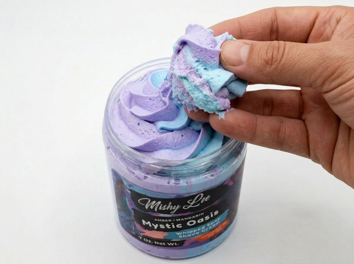 Mystic Oasis Men's Whipped Soap and Shave Cream