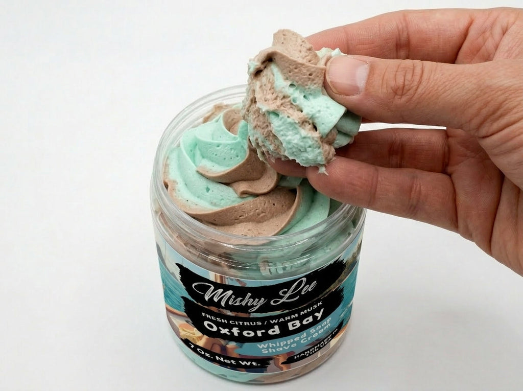 Oxford Bay Men's Whipped Soap and Shave Cream