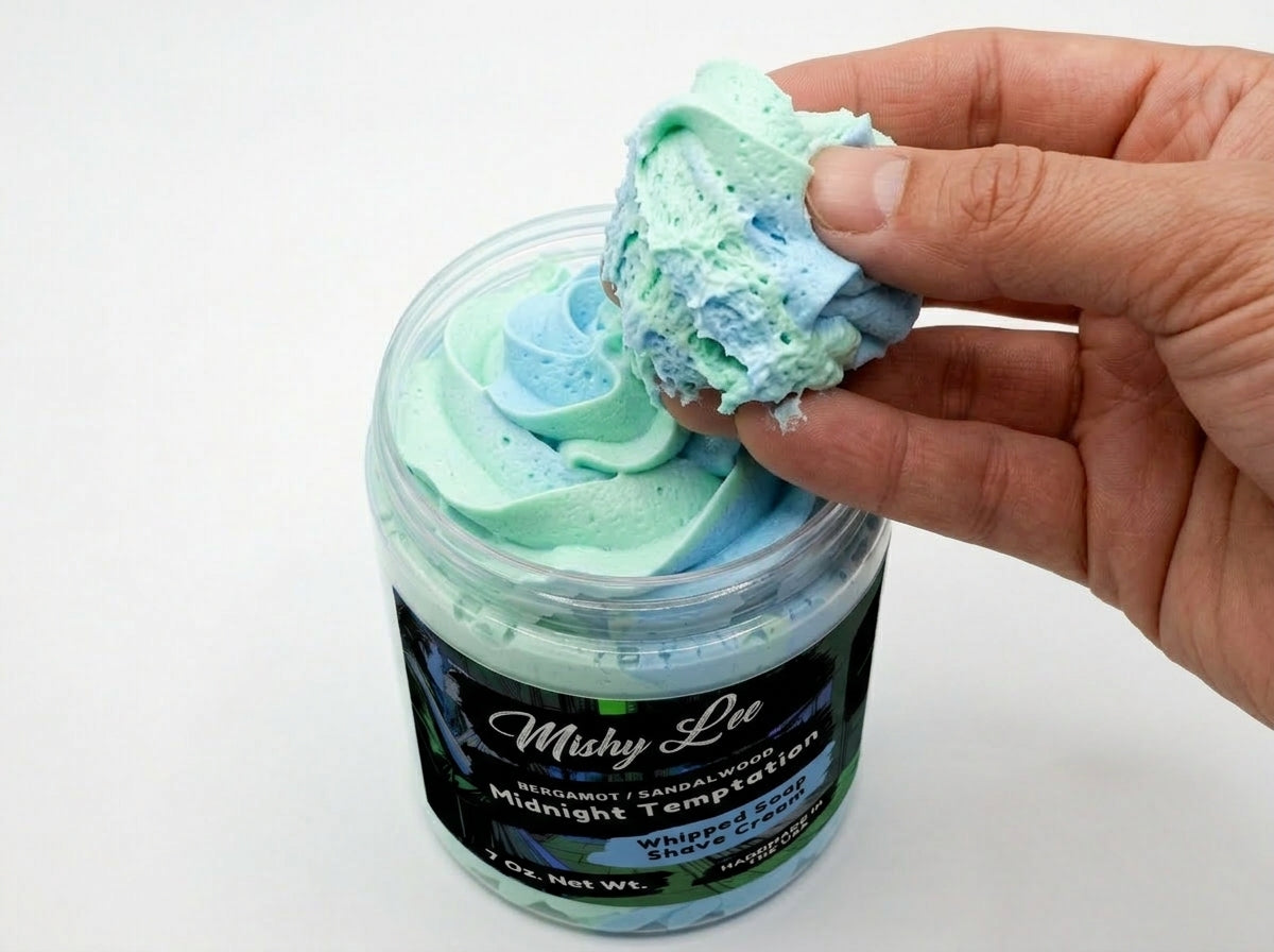 Midnight Temptation Men's Whipped Soap and Shave Cream