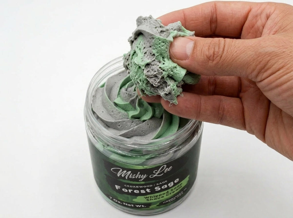 Forest Sage Men's Whipped Soap and Shave Cream