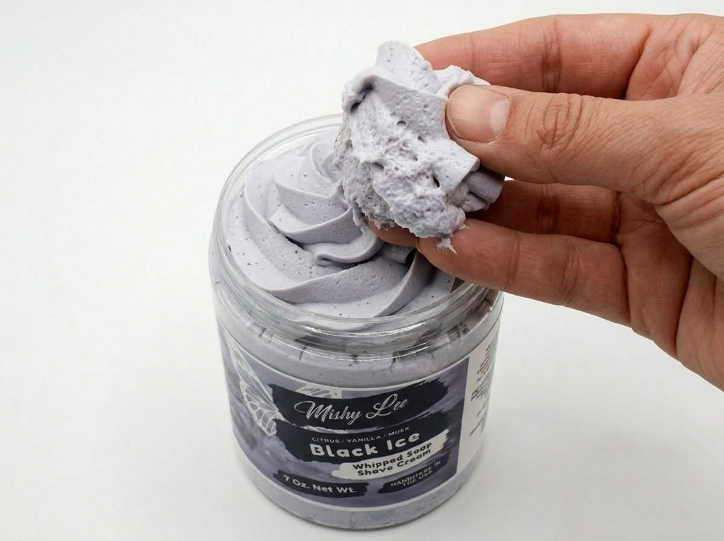 Black Ice Men's Whipped Soap and Shave Cream