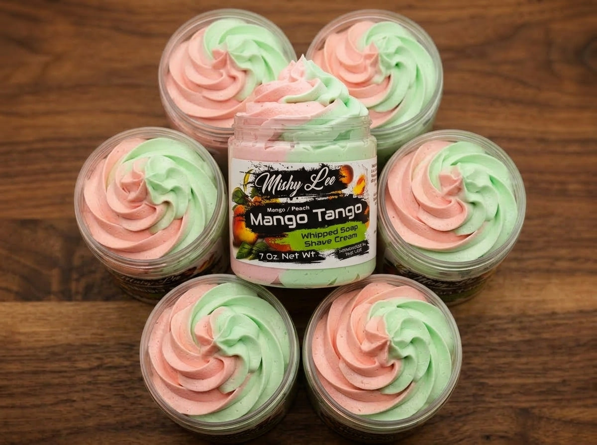 Mango Tango Whipped Soap and Shave Cream