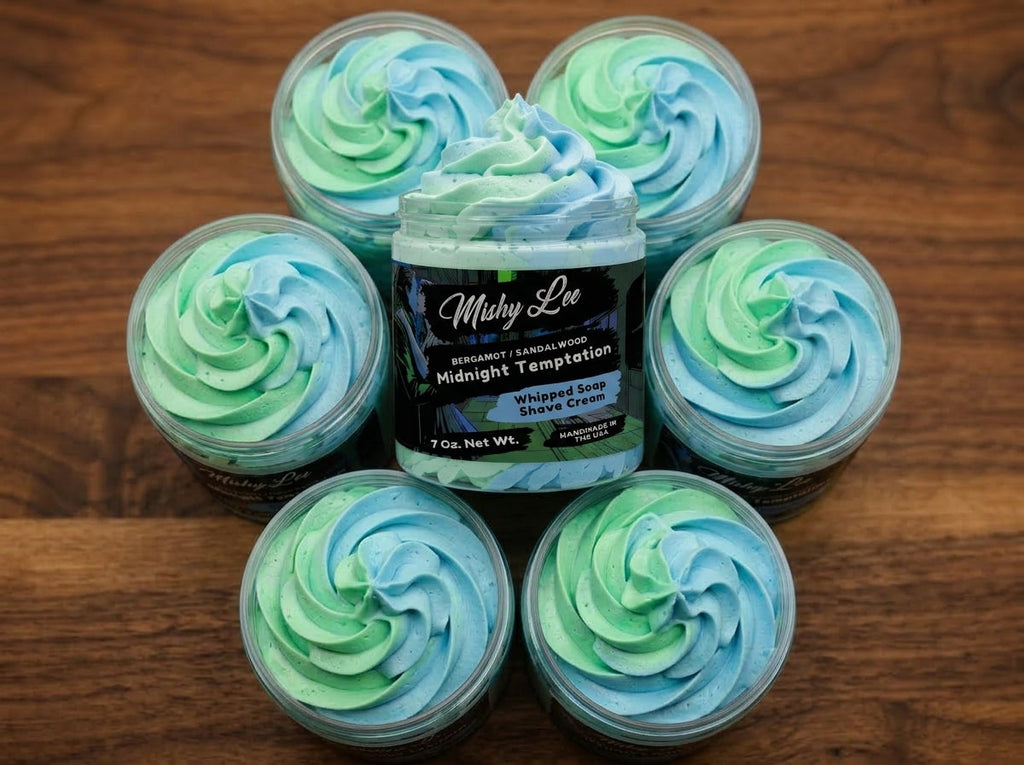 Midnight Temptation Men's Whipped Soap and Shave Cream