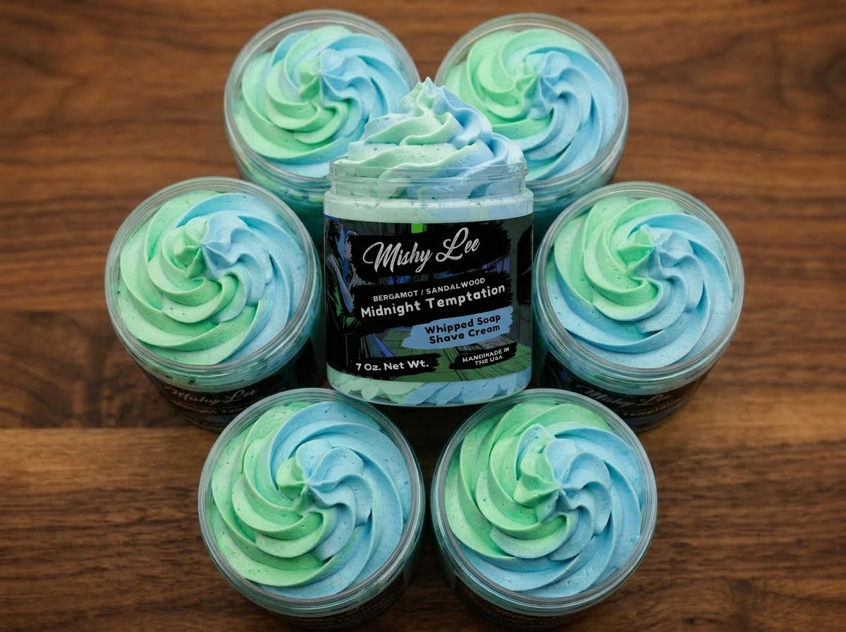 Midnight Temptation Men's Whipped Soap and Shave Cream