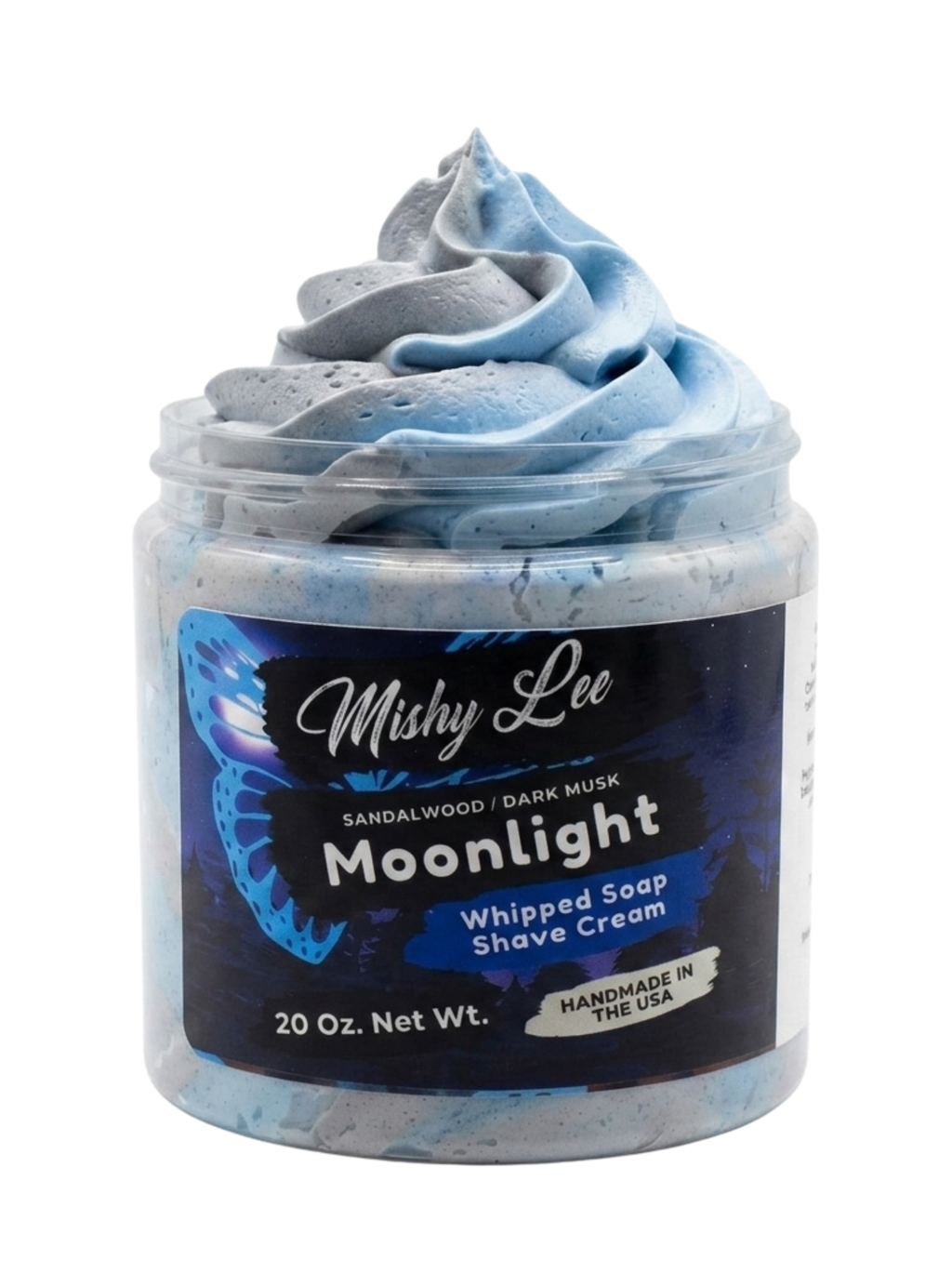 Moonlight Men's Whipped Soap and Shave Cream