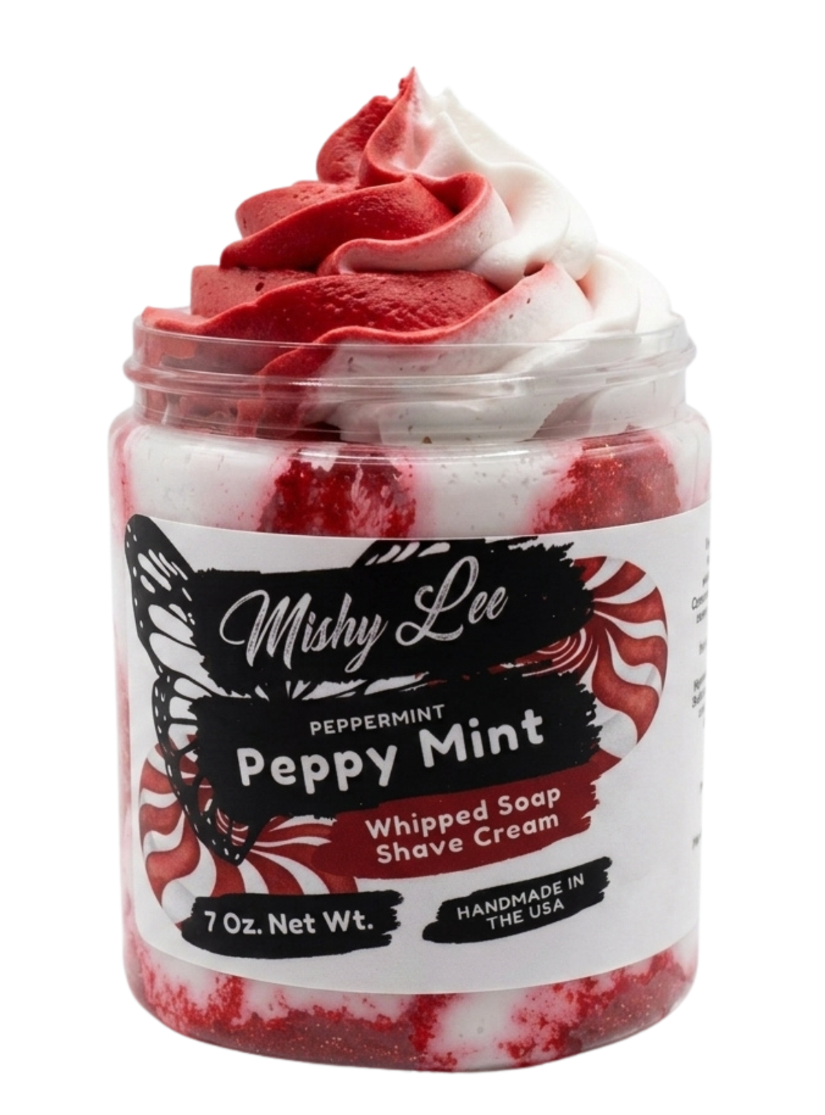 Peppy Mint Whipped Soap and Shave Cream