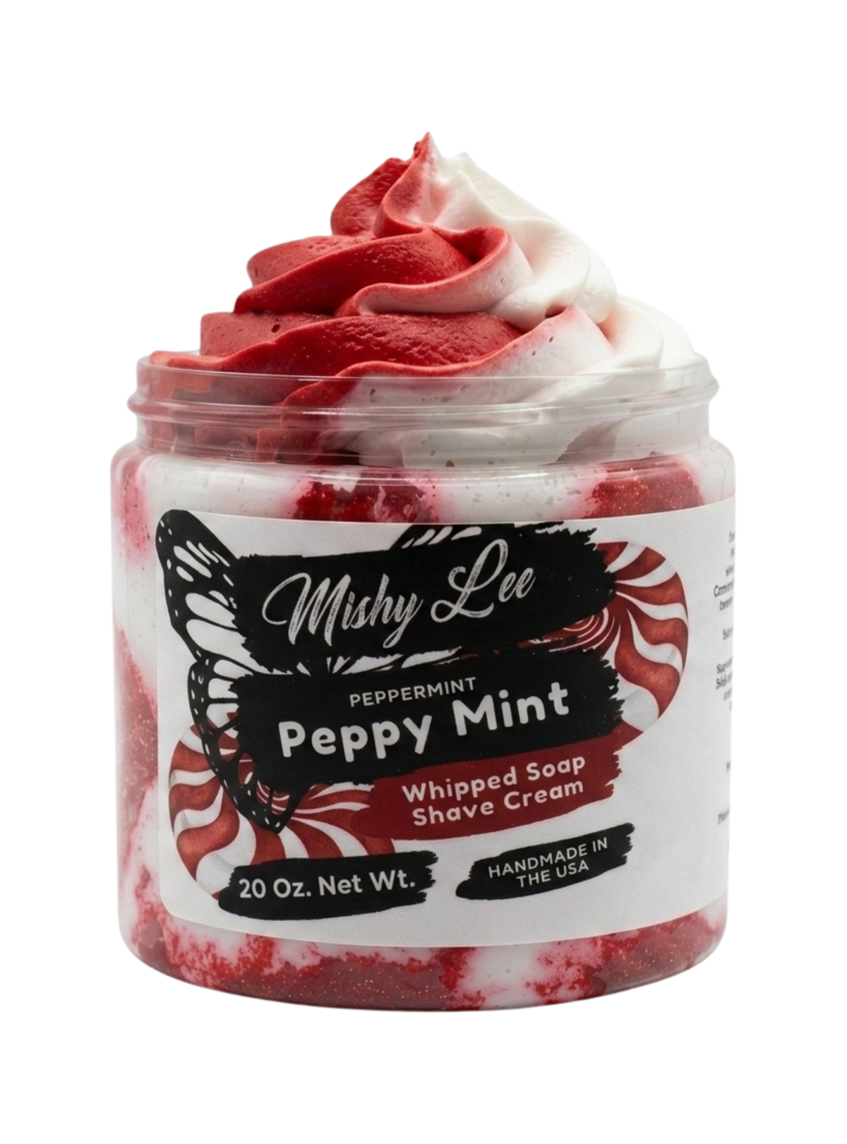 Peppy Mint Whipped Soap and Shave Cream