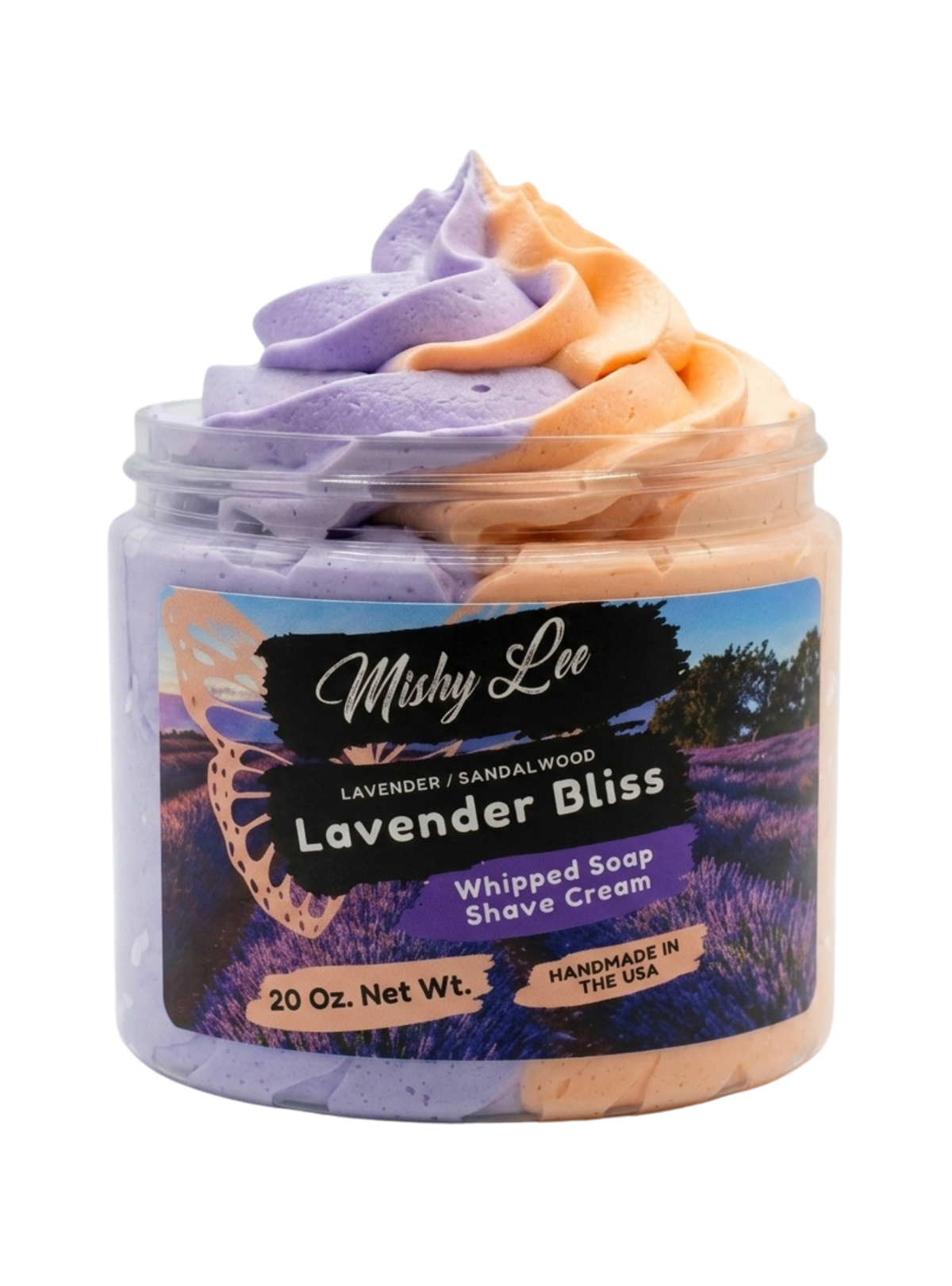 Lavender Bliss Whipped Soap and Shave Cream