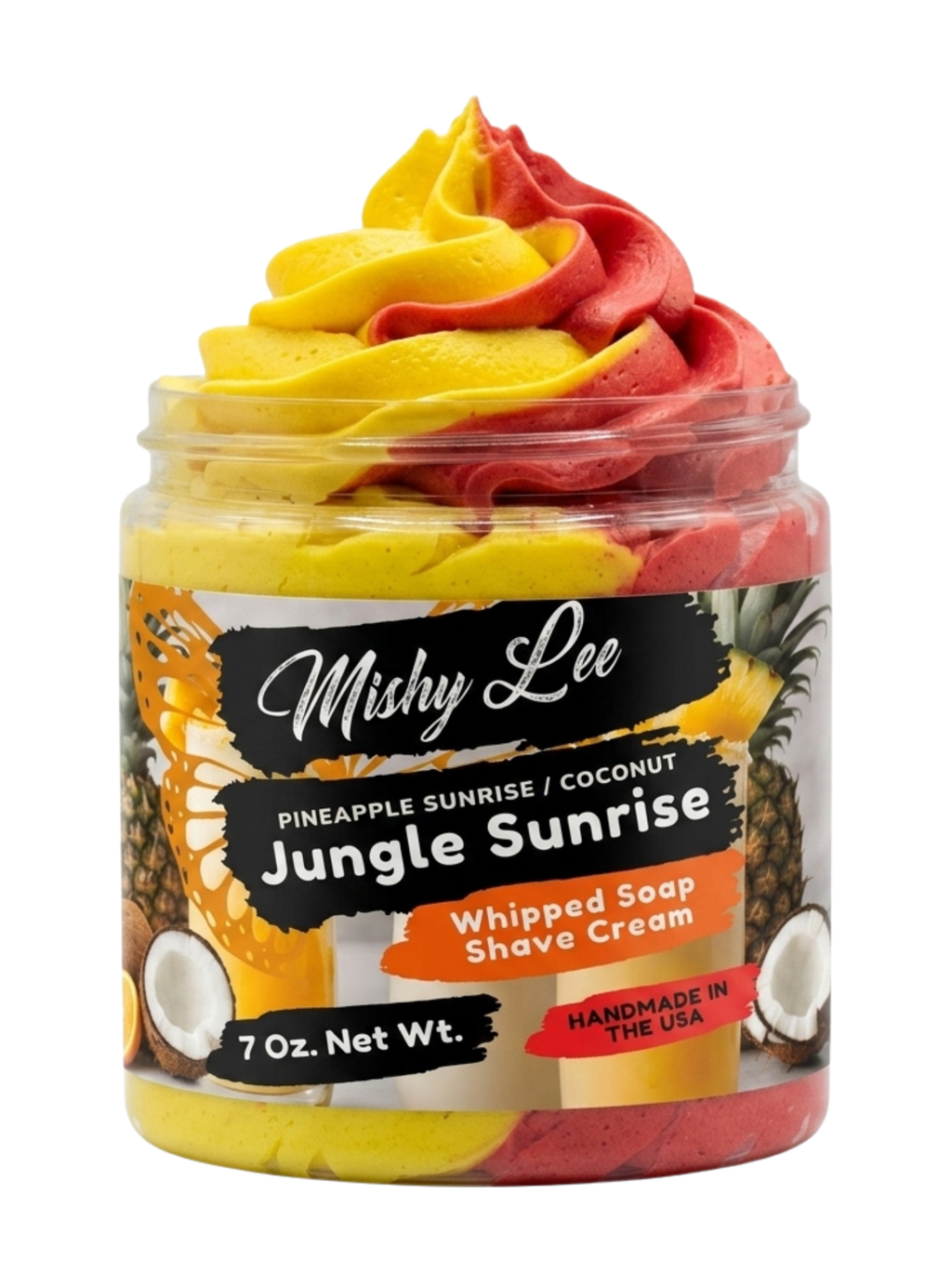 Jungle Sunrise Whipped Soap and Shave Cream