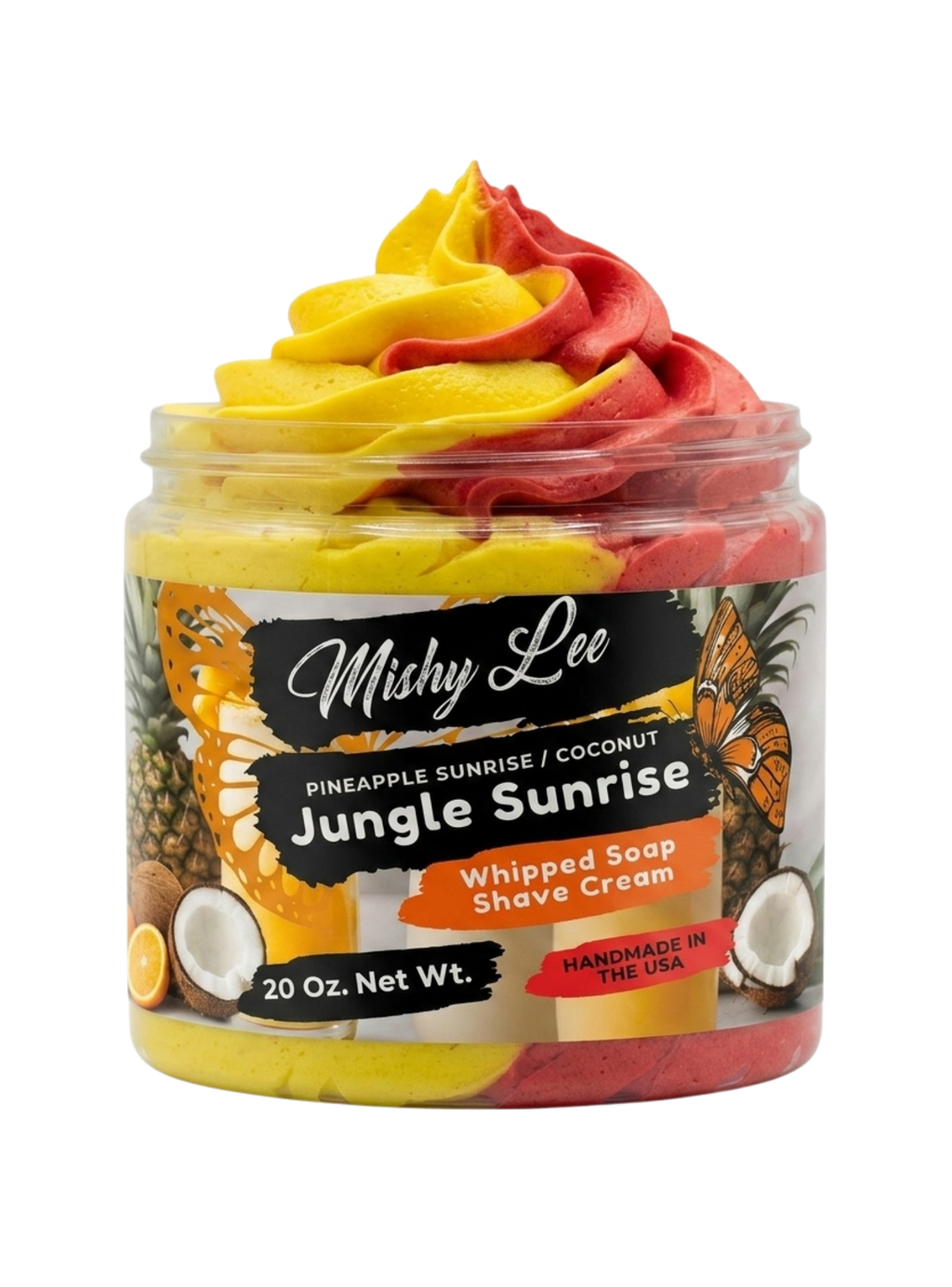 Jungle Sunrise Whipped Soap and Shave Cream