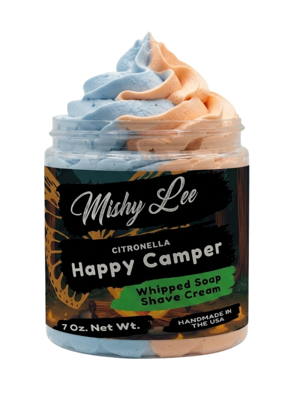 Happy Camper Whipped Soap and Shave Cream