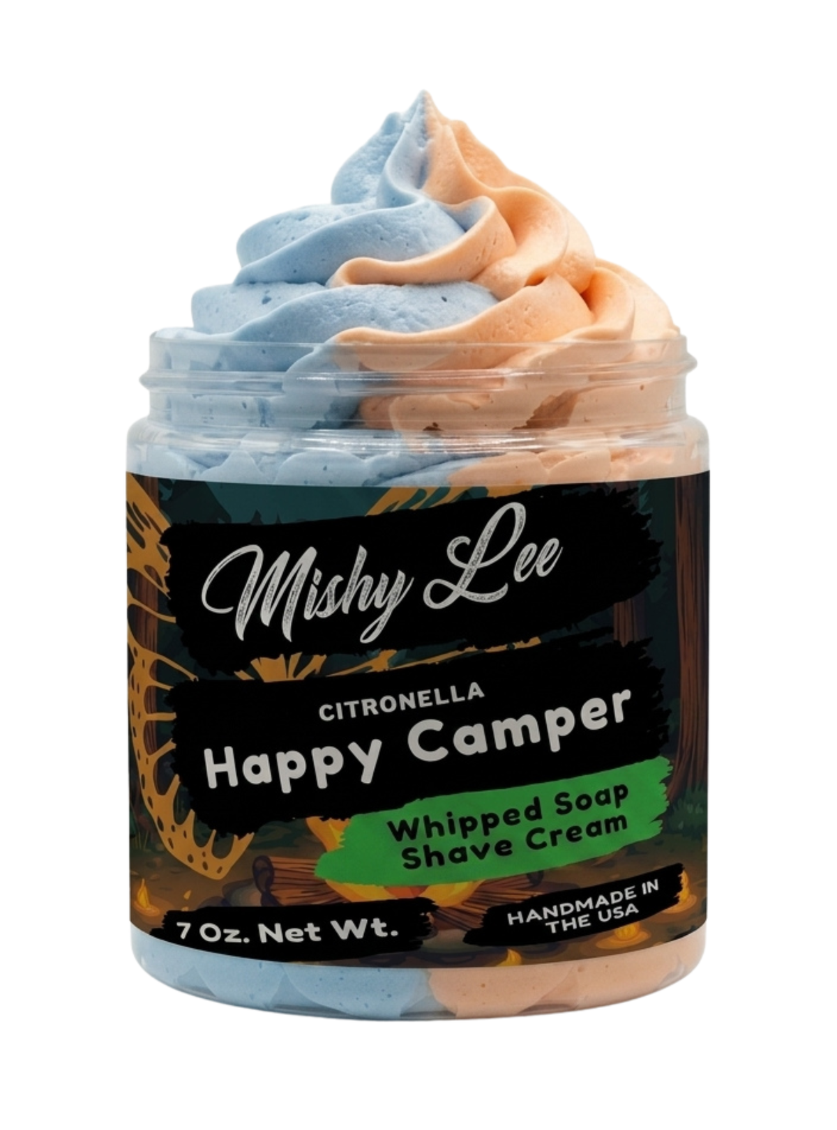 Happy Camper Whipped Soap and Shave Cream