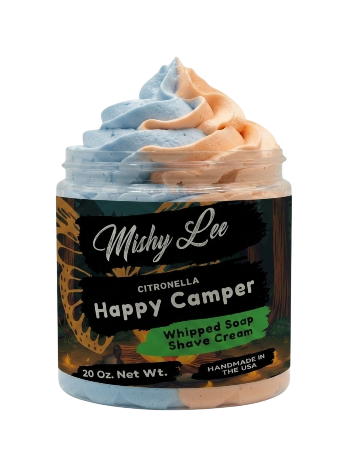 Happy Camper Whipped Soap and Shave Cream