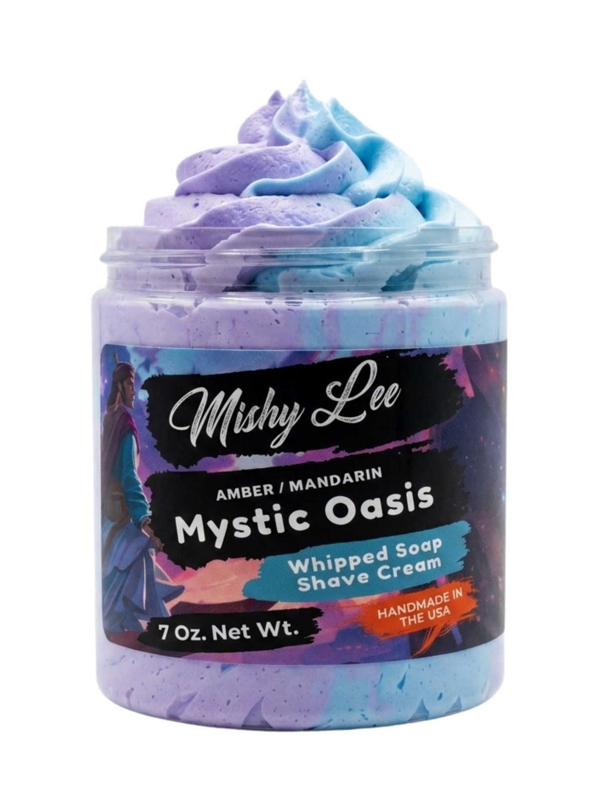 Mystic Oasis Men's Whipped Soap and Shave Cream