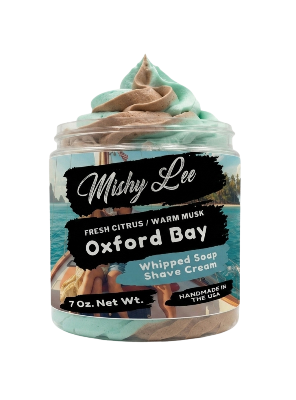 Oxford Bay Men's Whipped Soap and Shave Cream
