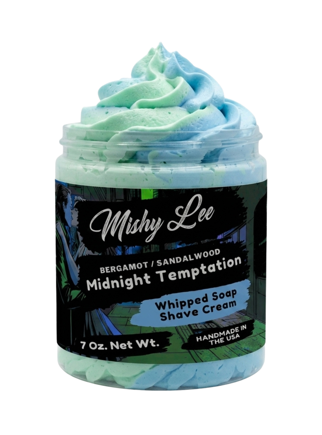 Midnight Temptation Men's Whipped Soap and Shave Cream