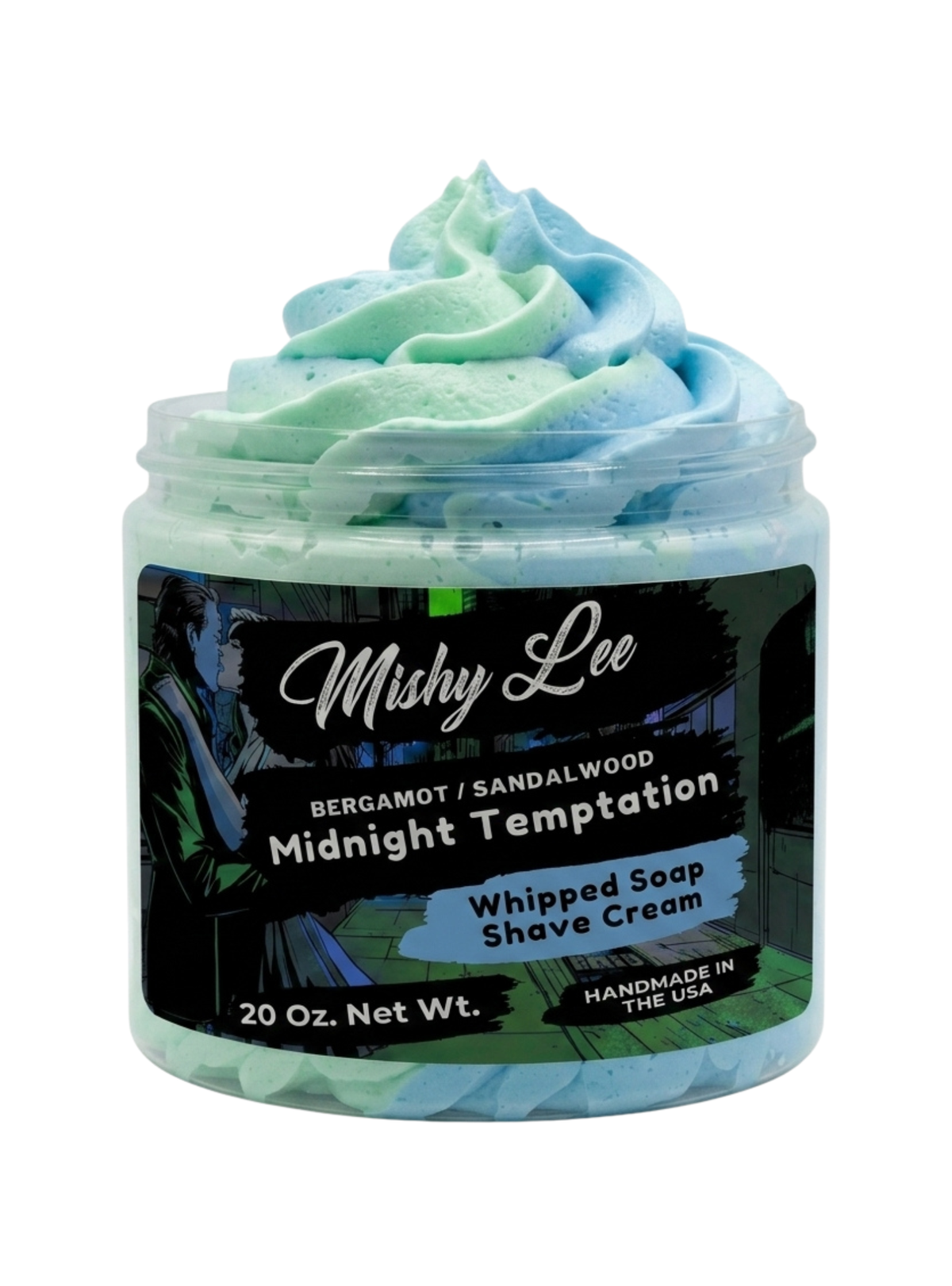 Midnight Temptation Men's Whipped Soap and Shave Cream