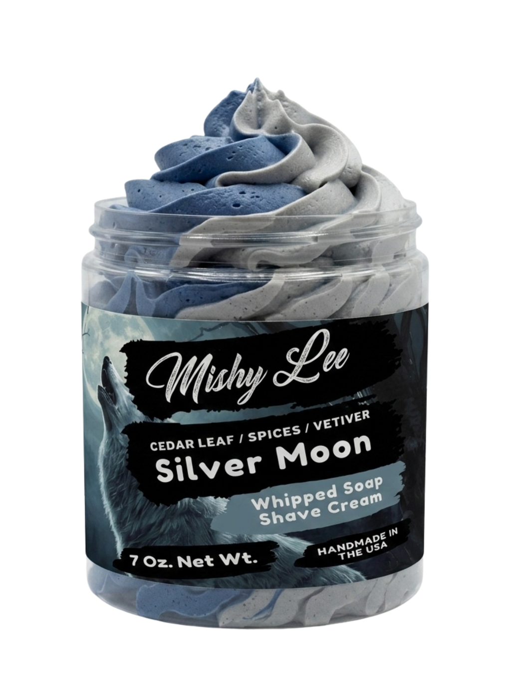 Silver Moon Men's Whipped Soap and Shave Cream