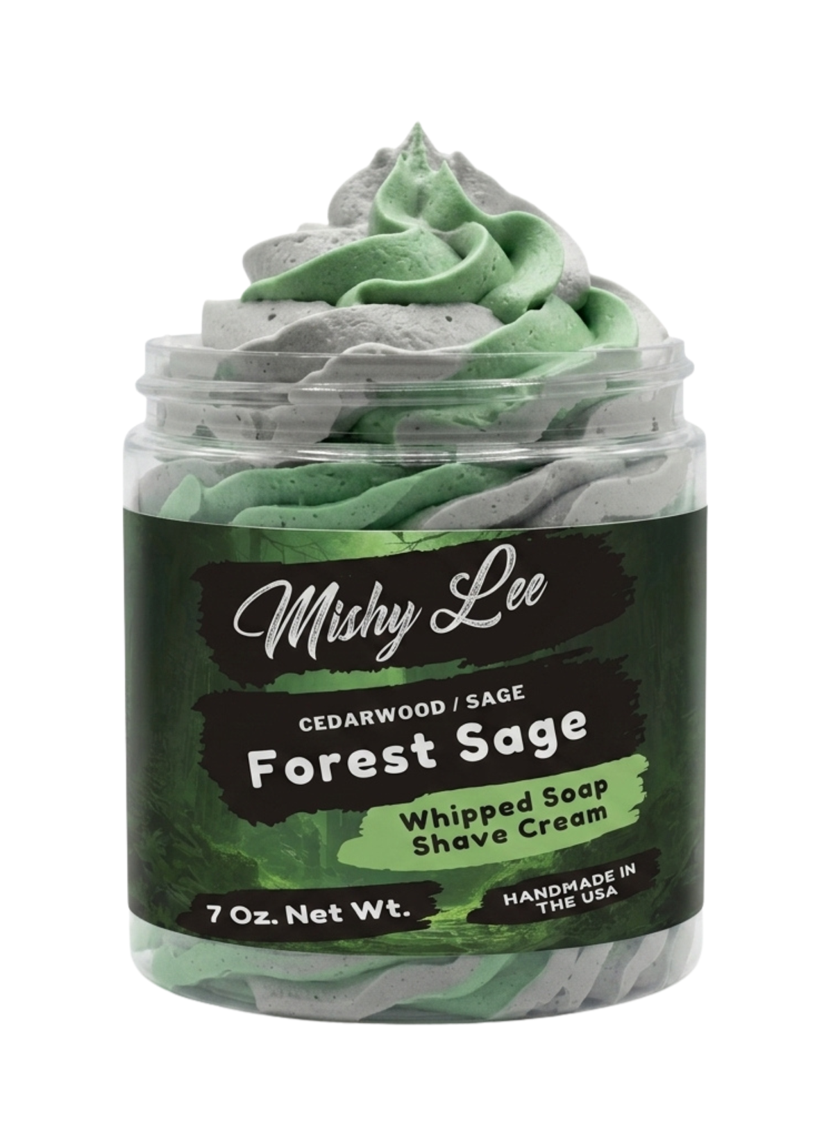 Forest Sage Men's Whipped Soap and Shave Cream