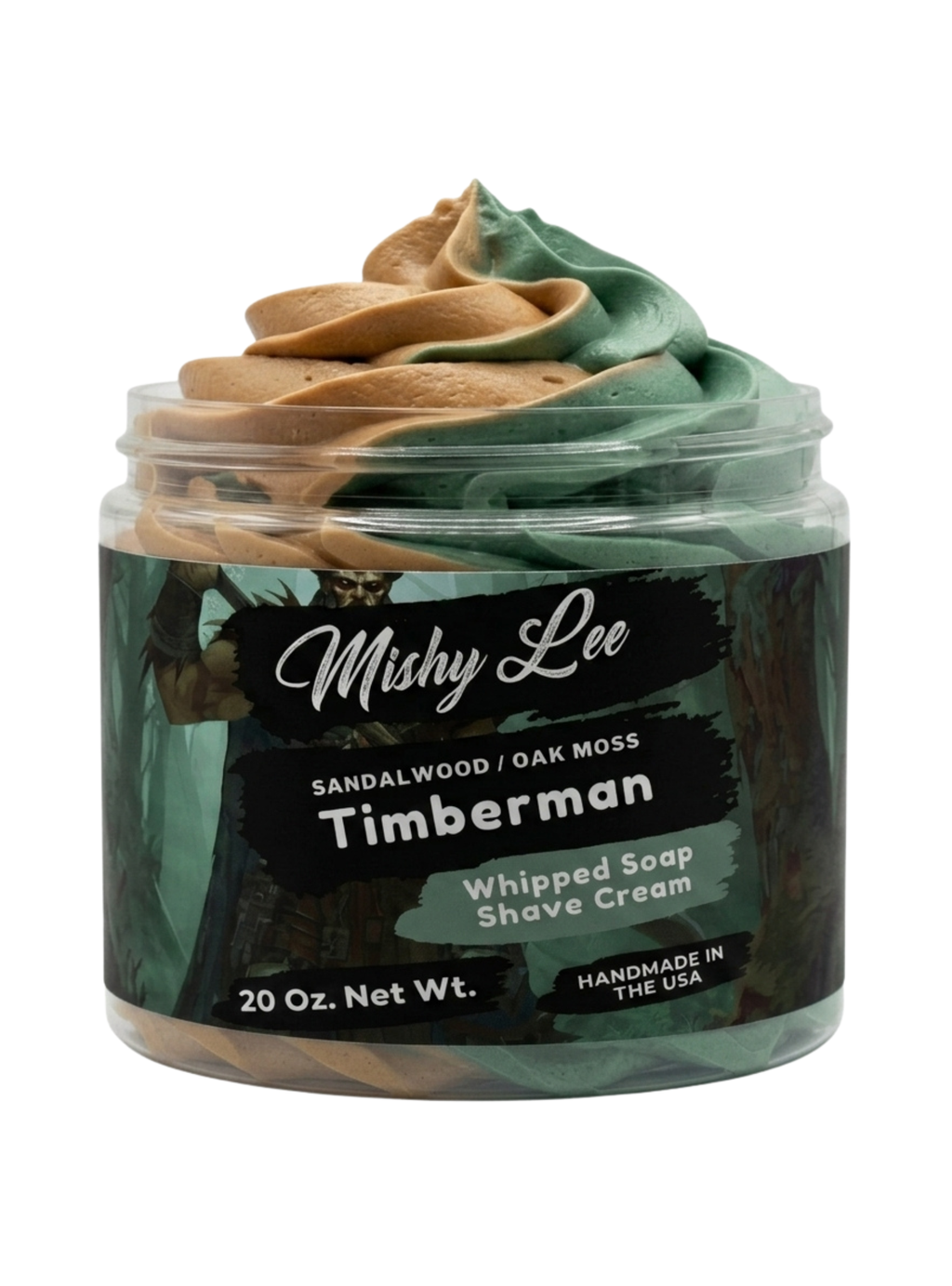 Timberman Men's Whipped Soap and Shave Cream