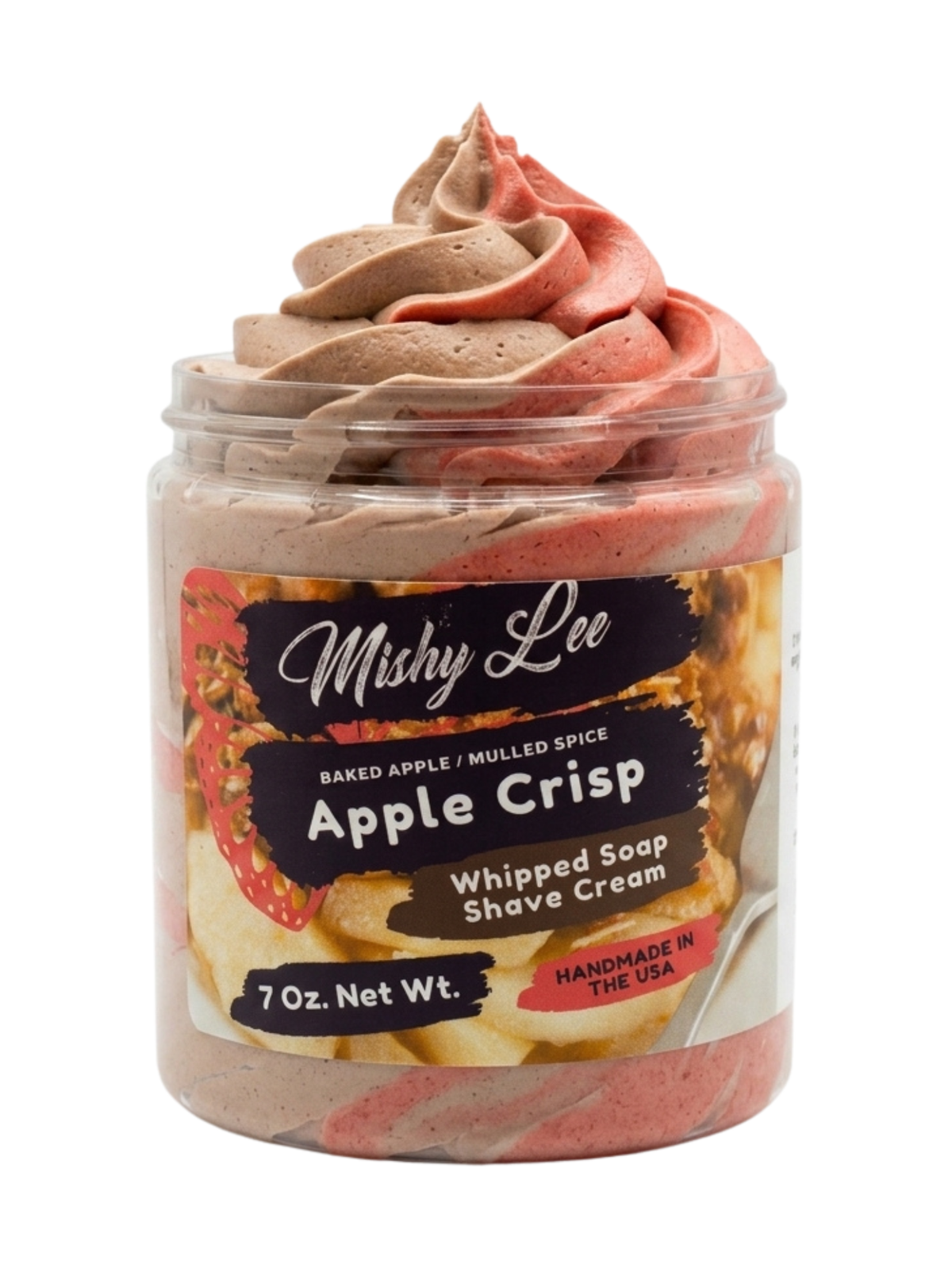 Apple Crisp Whipped Soap and Shave Cream