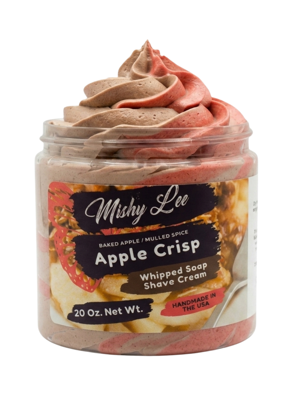 Apple Crisp Whipped Soap and Shave Cream