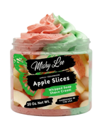 Apple Slices Whipped Soap and Shave Cream