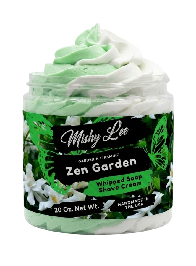 Zen Garden Whipped Soap and Shave Cream