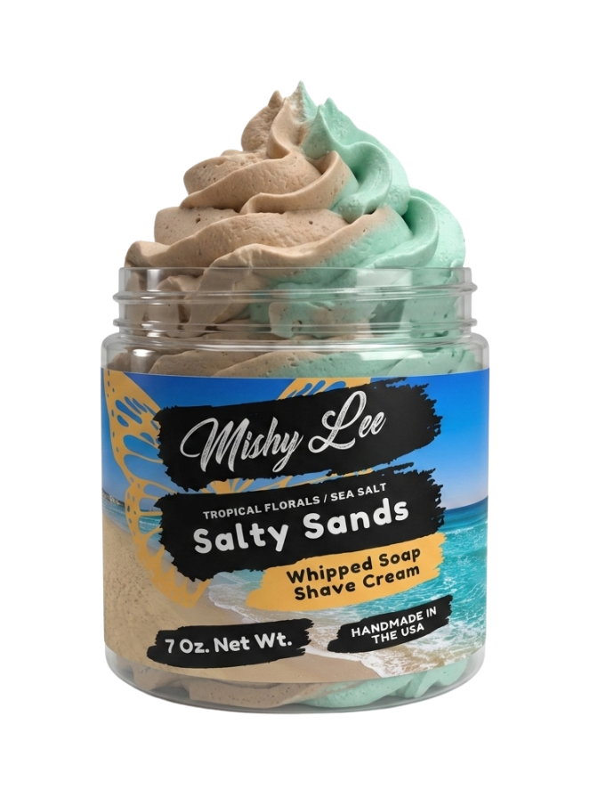 Salty Sands Whipped Soap and Shave Cream