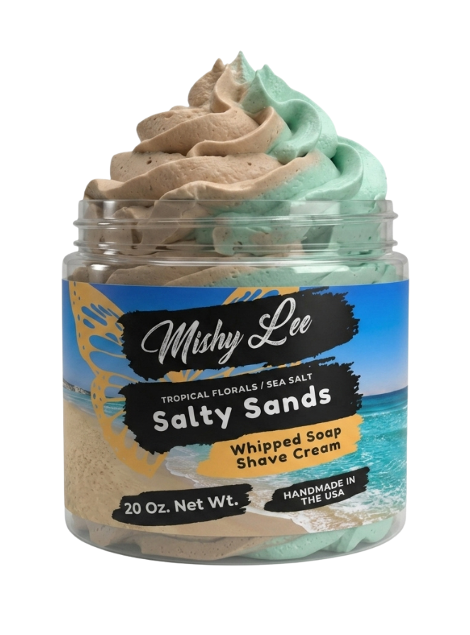 Salty Sands Whipped Soap and Shave Cream
