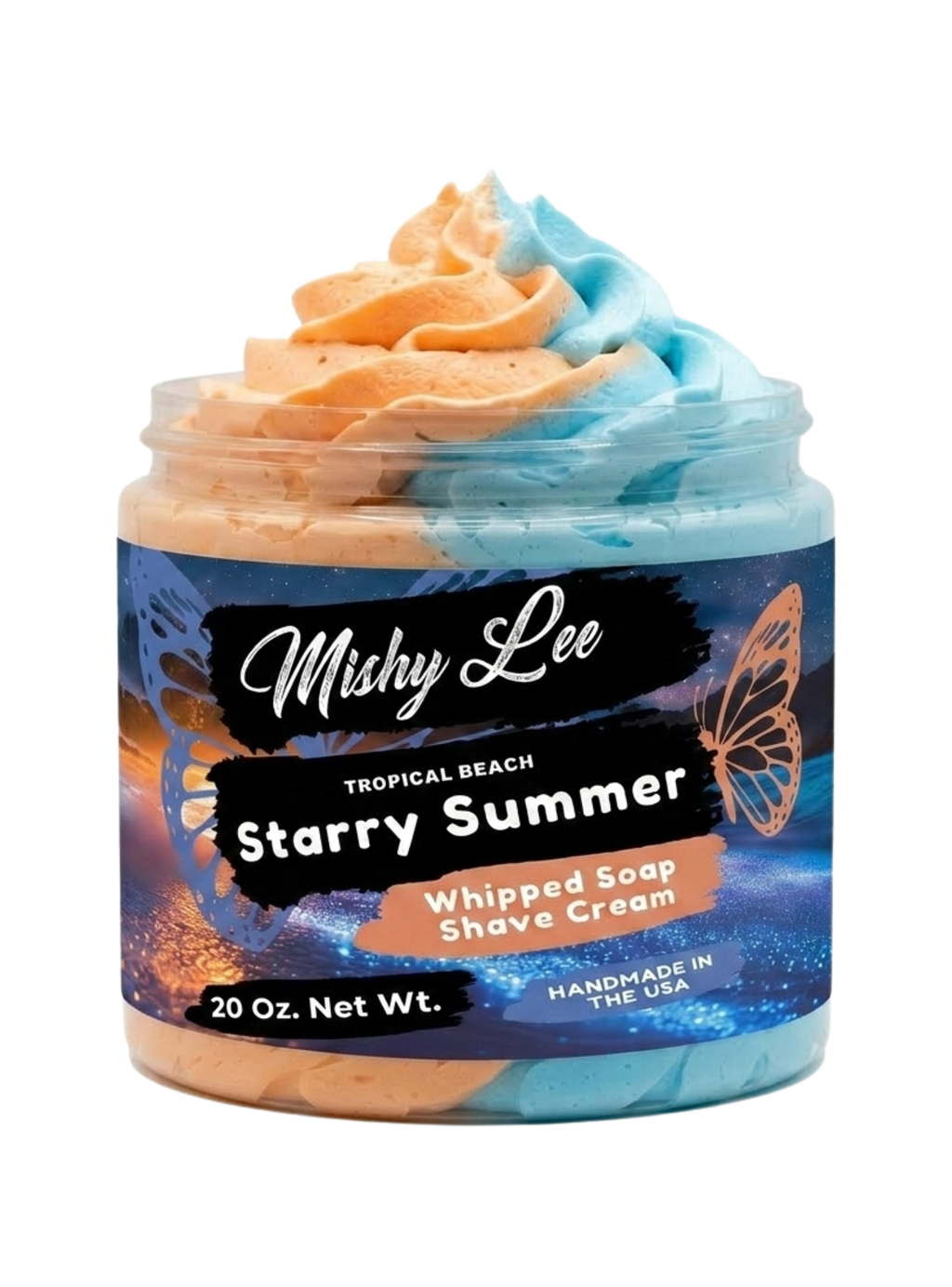 Starry Summer Whipped Soap and Shave Cream