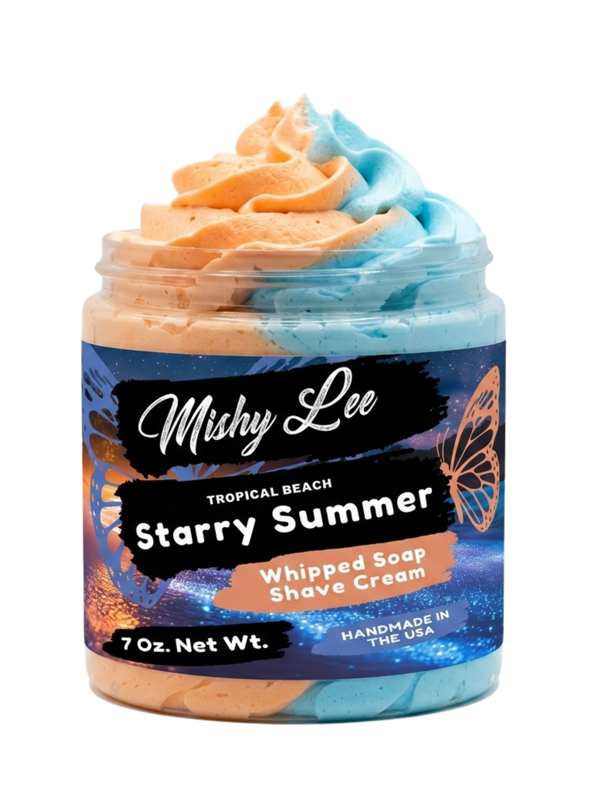 Starry Summer Whipped Soap and Shave Cream