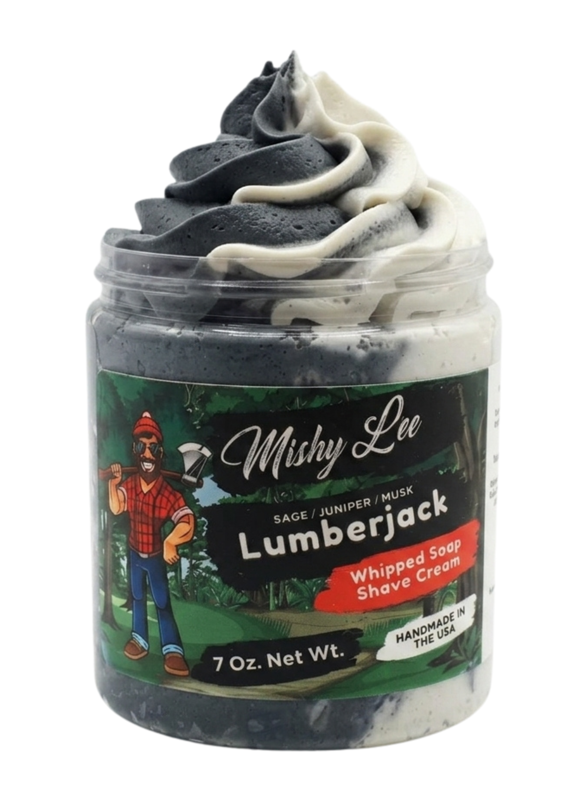 Lumberjack Men's Whipped Soap and Shave Cream
