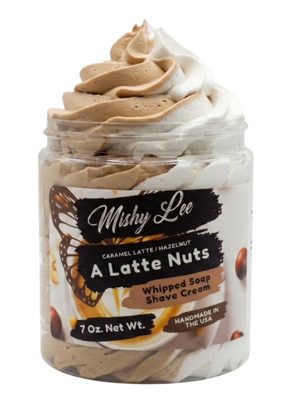 A Latte Nuts Whipped Soap and Shave Cream